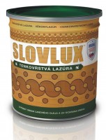Slovlux - tenkovrstvá lazúra na drevo 2,5 L - SLOVLAK